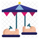 Bumper Car Amusement Park Amusement Icon