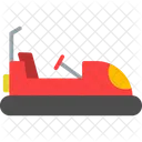 Bumper Car Amusement Bumper Icon