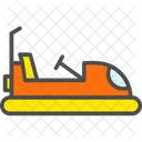 Bumper Car Amusement Bumper Icon