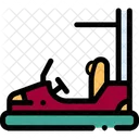 Bumper Car Game Gamer Icon