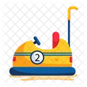 Bumper Car Bumper Ride Dodging Car Icon