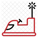 Bumper Car Carnival Festival Icon