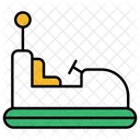 Bumper Cars Carnival Amusement Icon