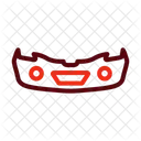 Bumper Car Construction Icon