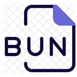 Bun File  Icon