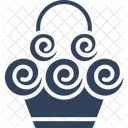 Bunch Of Flower Floral Decoration Flower Basket Icon