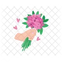 Bunch Of Flower Flower Bouquet Bouquet Icon