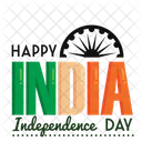 Bundle India Happy Independence Day Independence Icon