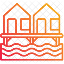 Bungalow House Home Icon