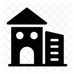 Bungalow House Icon Of Glyph Style Available In Svg Png Eps Ai Icon Fonts