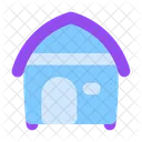 Bungalow Cottage Villa Icon