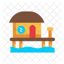 Bungalow Flat Icône