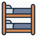 Bunk Bed Bed Sleep Icon