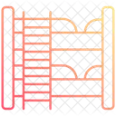 이층 침대  아이콘