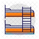 Bunk Bed Furniture Home Icon