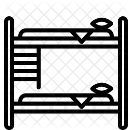 이층 침대  아이콘
