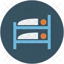 Bunk Bed Furniture Icon