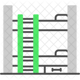 이층 침대  아이콘