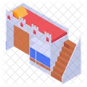 Bunk Bed Children Icon