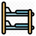 Bunk Bed Furniture Bedroom Icon