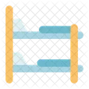 Bunk Bed Furniture Bedroom Icon