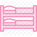 Bunk Bed Furniture Icon