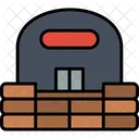 Bunker Military Shelter Icon
