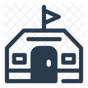 Bunker Shelter Defense Icon