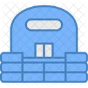 Bunker Military Shelter Icon
