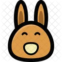 Bunny Face Cartoon Icon