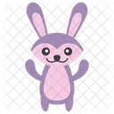 Bunny Rabbit Pet Animal Icon