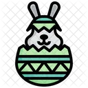 Bunny Easter Celebration Icon