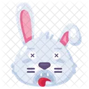 Bunny Dead Reaction Icon