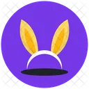 Bunny Ears Rabbit Ears Bunny Headband Icon