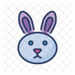 Bunny Face  Icon