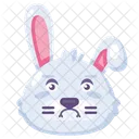 Bunny Sadness Expression Icon