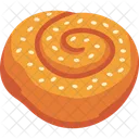 Buns Cake Bagel Bakery Icon