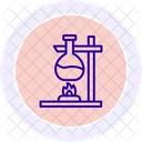 Bunsen Burner Laboratory Icon