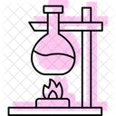 Bunsen Burner Laboratory Icon