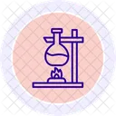 Bunsen Burner Laboratory Icon