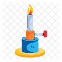 Bunsen Burner Gas Burner Lab Burner 아이콘