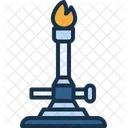 Bunsen Burner Science Laboratory 아이콘