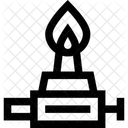 Bunsenbrenner  Symbol
