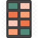 Lidschatten Palette Augen Make Up Symbol