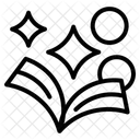 Buntes Konfetti  Symbol