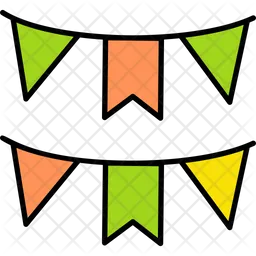 Bunting  Icon