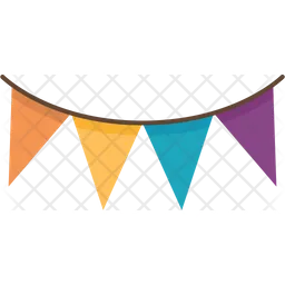 Bunting  Icon