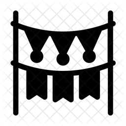 Bunting  Icon