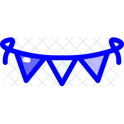 Bunting flag  Icon