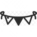 Bunting flag  Icon